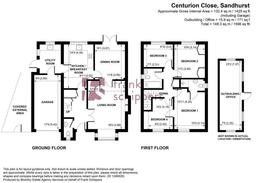 Floorplan for Centurion Close, College Town, Sandhurst, GU47 0HH