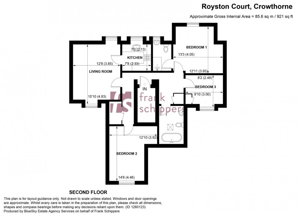 Floorplan for Sandhurst Road, Crowthorne, Berkshire