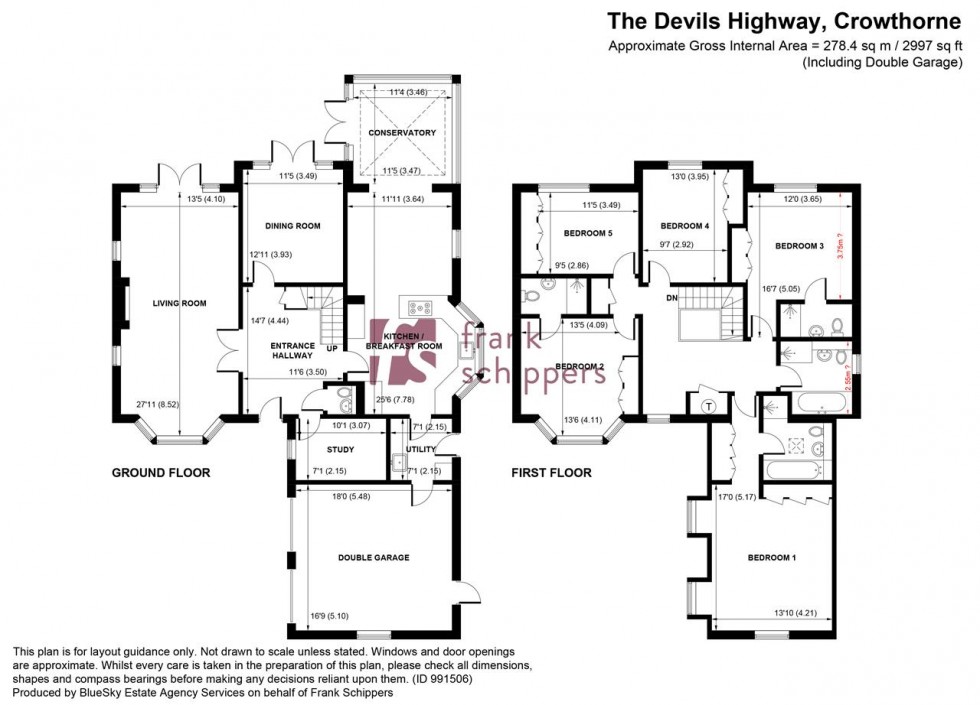 Floorplan for The Devils Highway, Crowthorne