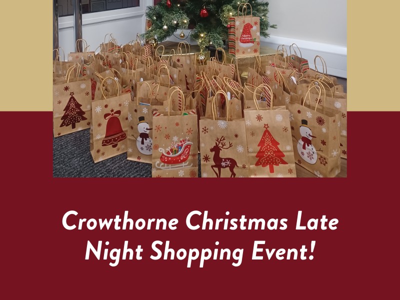 Crowthorne Late Night Shopping 2025
